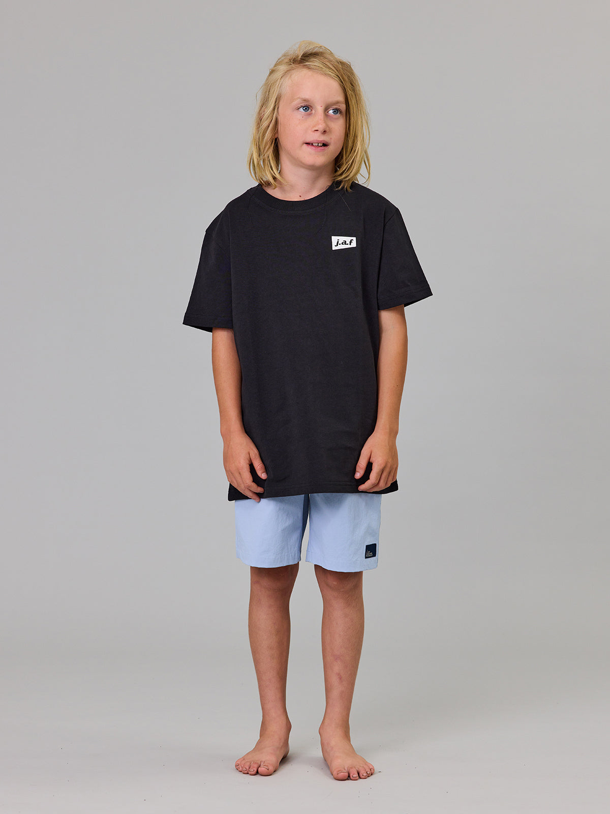 Just Another Fisherman Mini Crewman Shorts Light Blue
