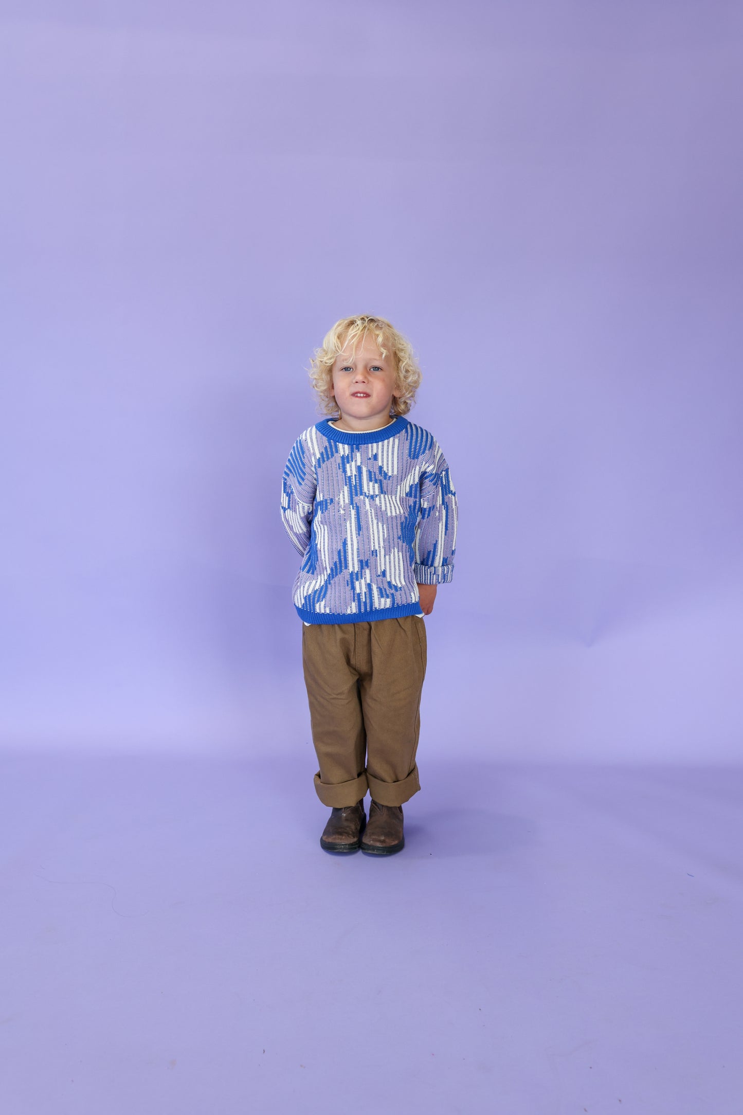 Grown Dream Knit Pull Over Mauve