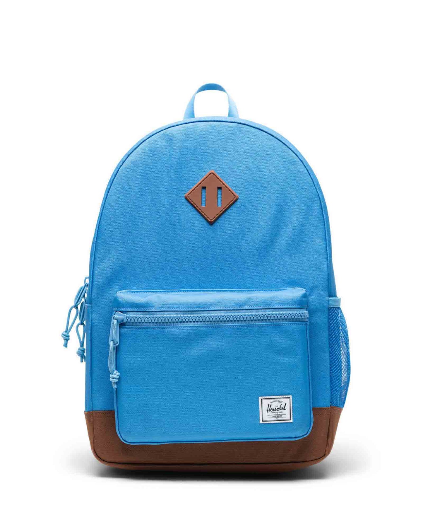 Herschel Heritage Youth Backpack | Azure Blue/Saddle Brown