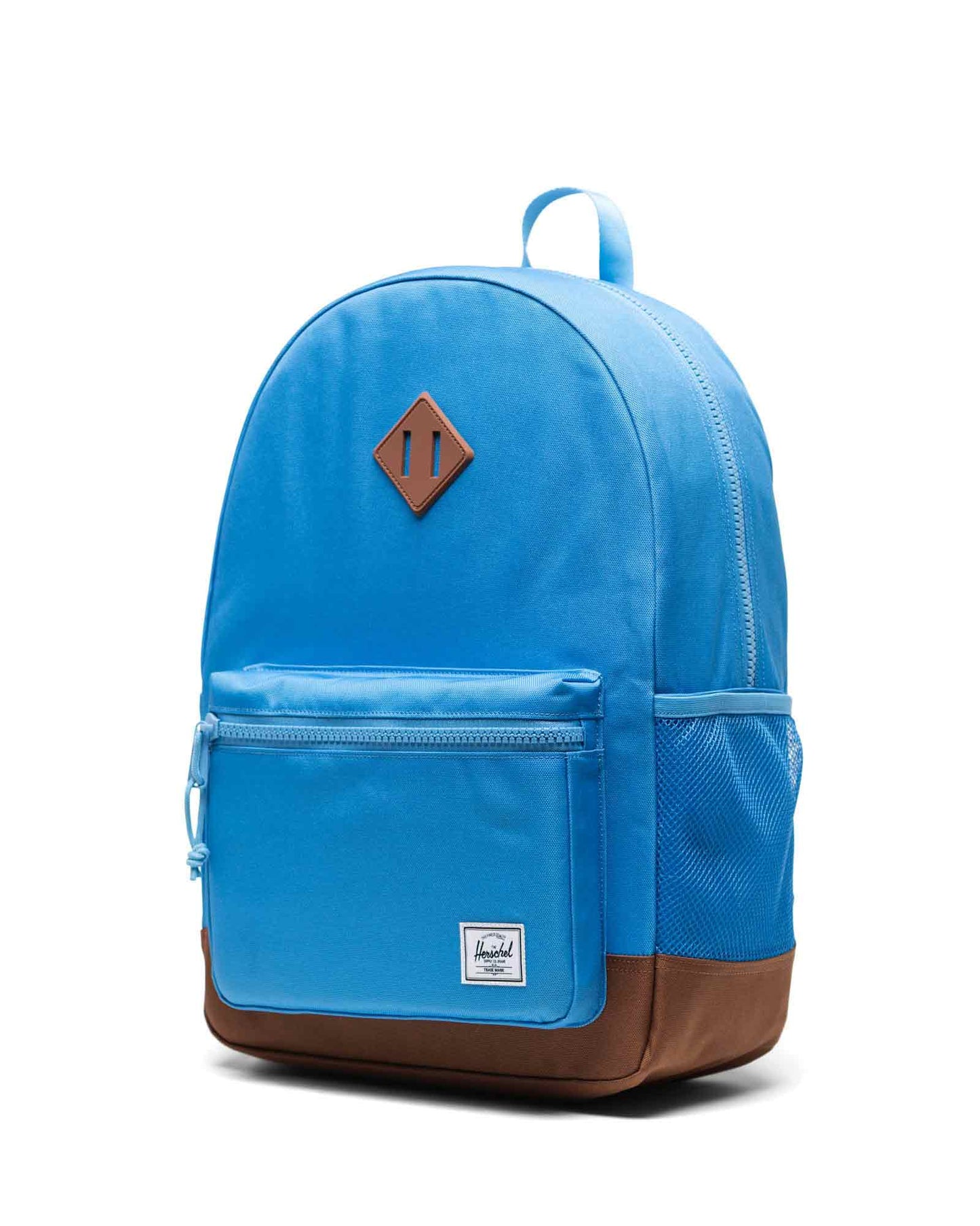 Herschel Heritage Youth Backpack | Azure Blue/Saddle Brown