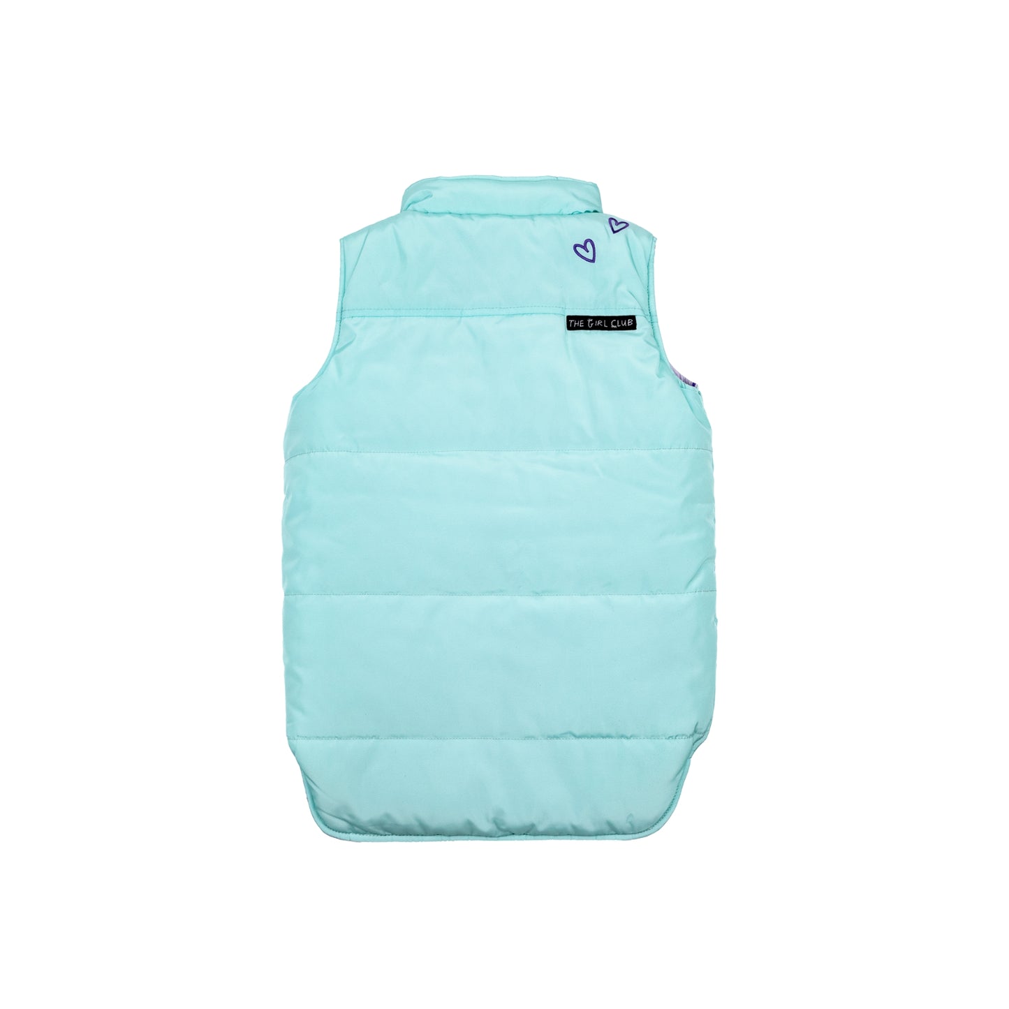 The Girl Club TGC Reversible Puffer Vest