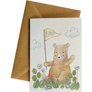 Baby Bear Greeting Card