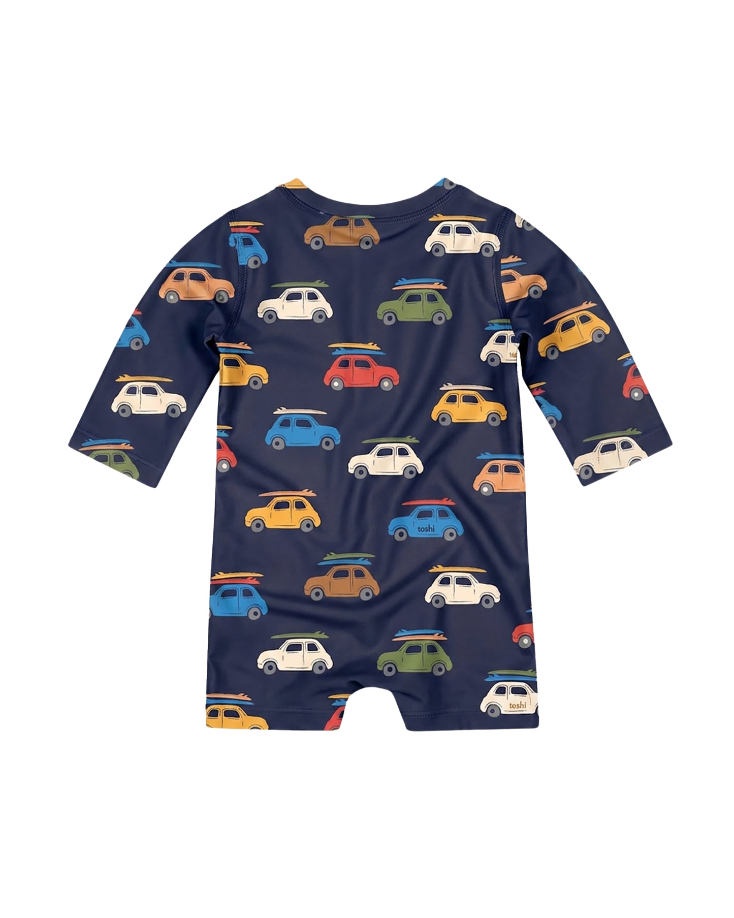 Toshi Baby Swim Long Sleeve Onesie Pirate Wave Buggies
