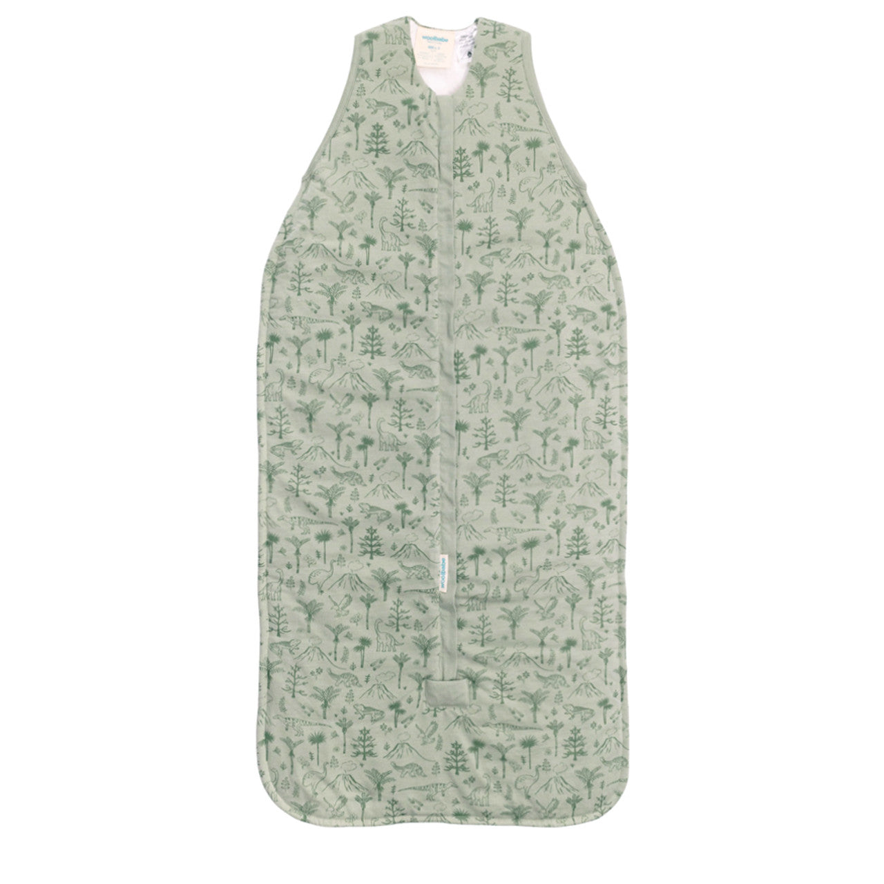 Woolbabe Duvet Front Zip Sleeping Bag Flax Zealandia
