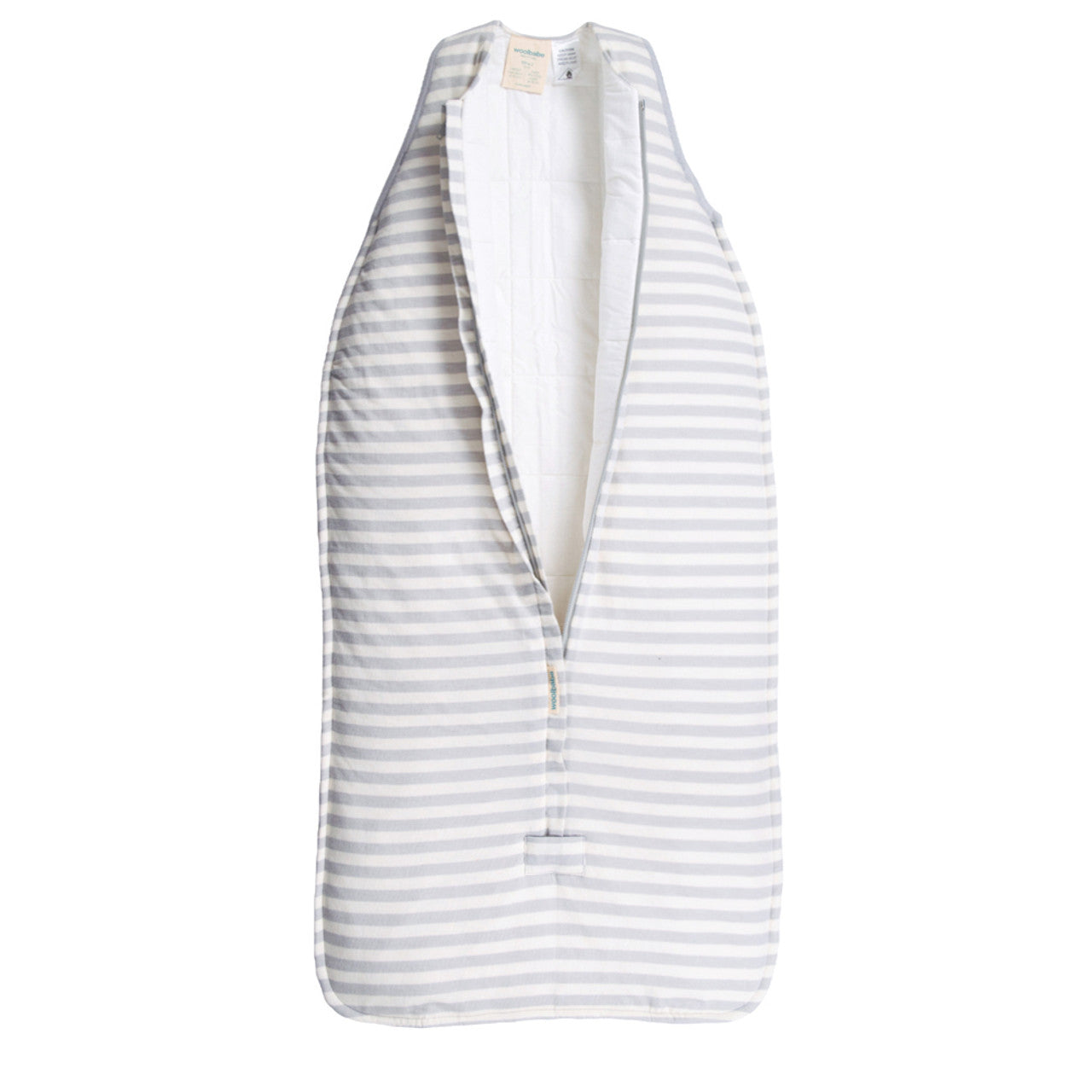 Woolbabe Duvet Front Zip Sleeping Bag Pebble
