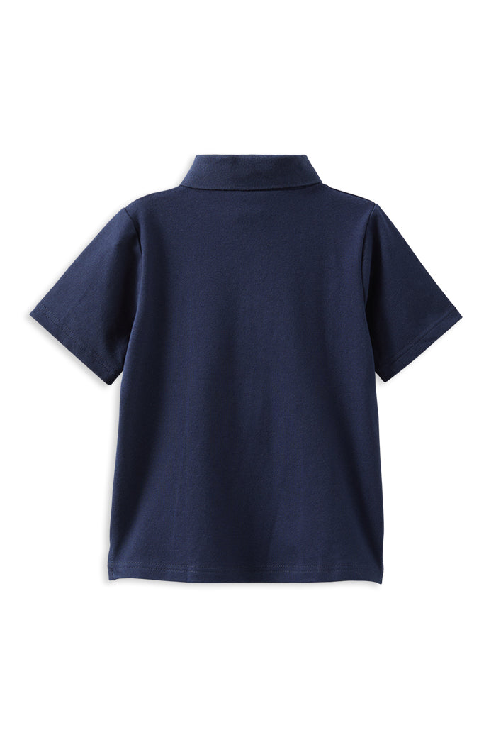 Milky Navy Polo Shirt