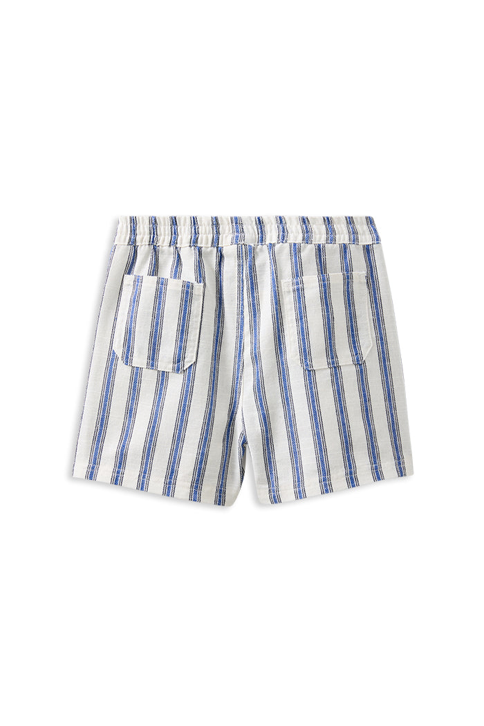 Milky Stripe Linen Short