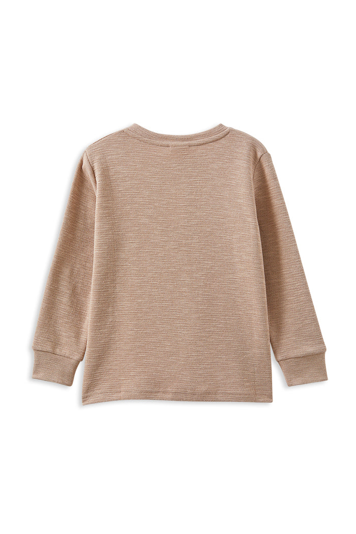 Milky Mocha Henley Tee