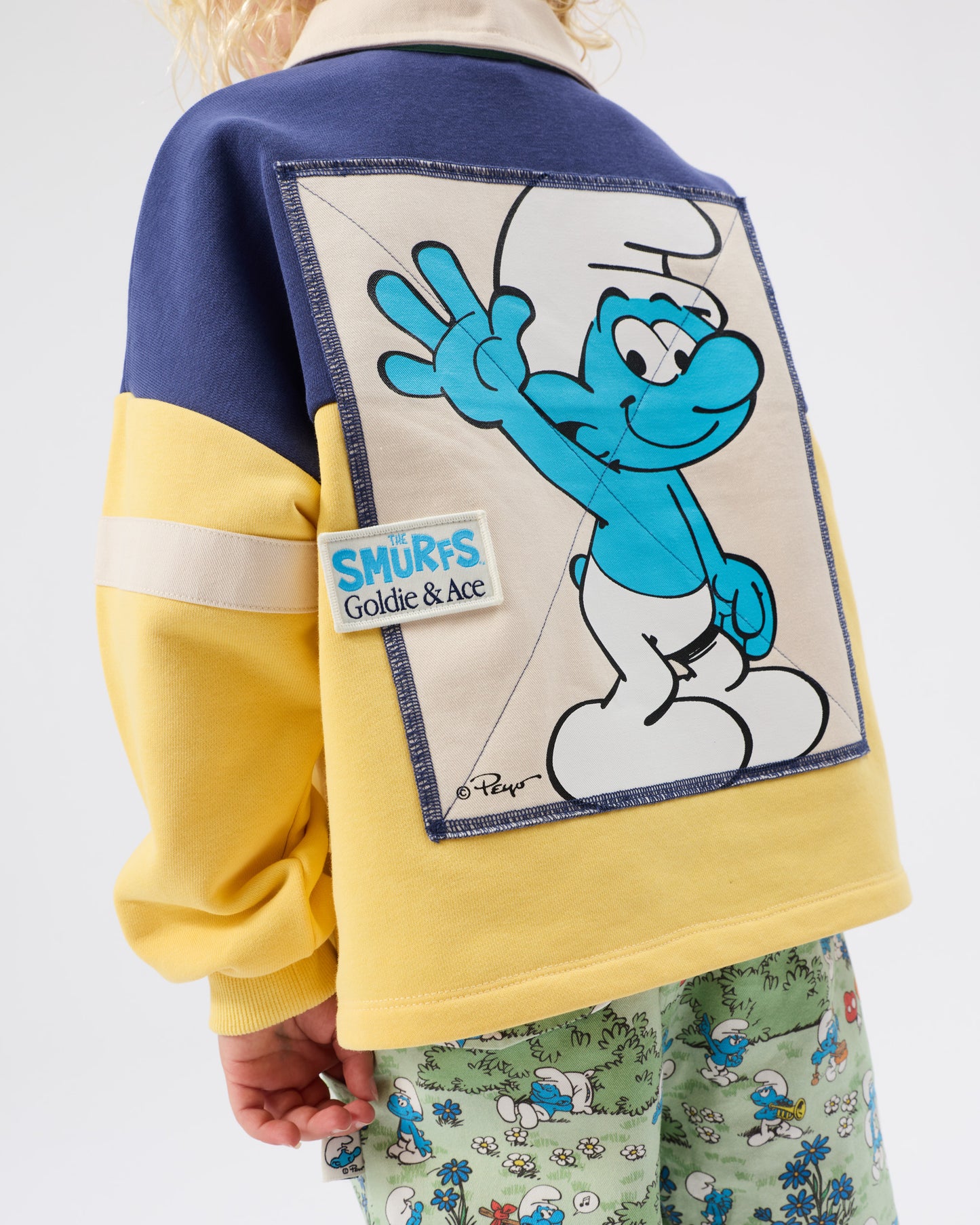Goldie + Ace The Smurfs Rugby Shirt