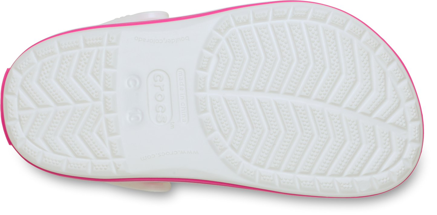 Crocs Crocband Clog Toddler White | Pink Crush
