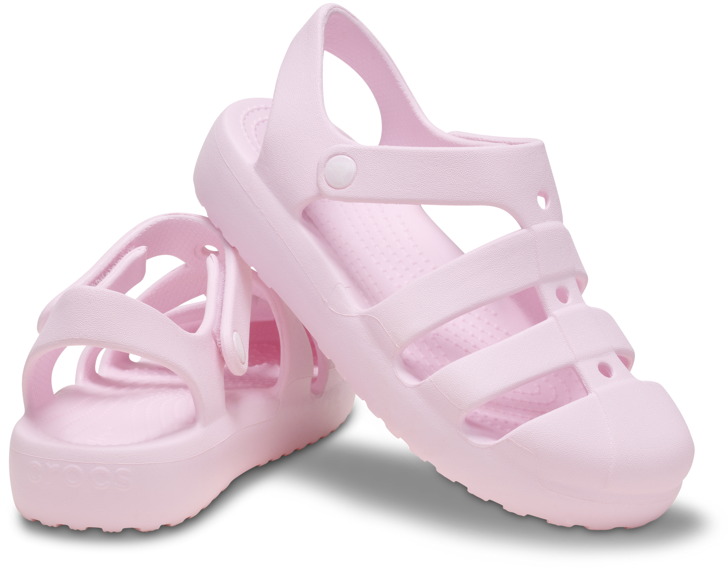 Crocs Classic Sandal Fisherman Toddler Pink Milk