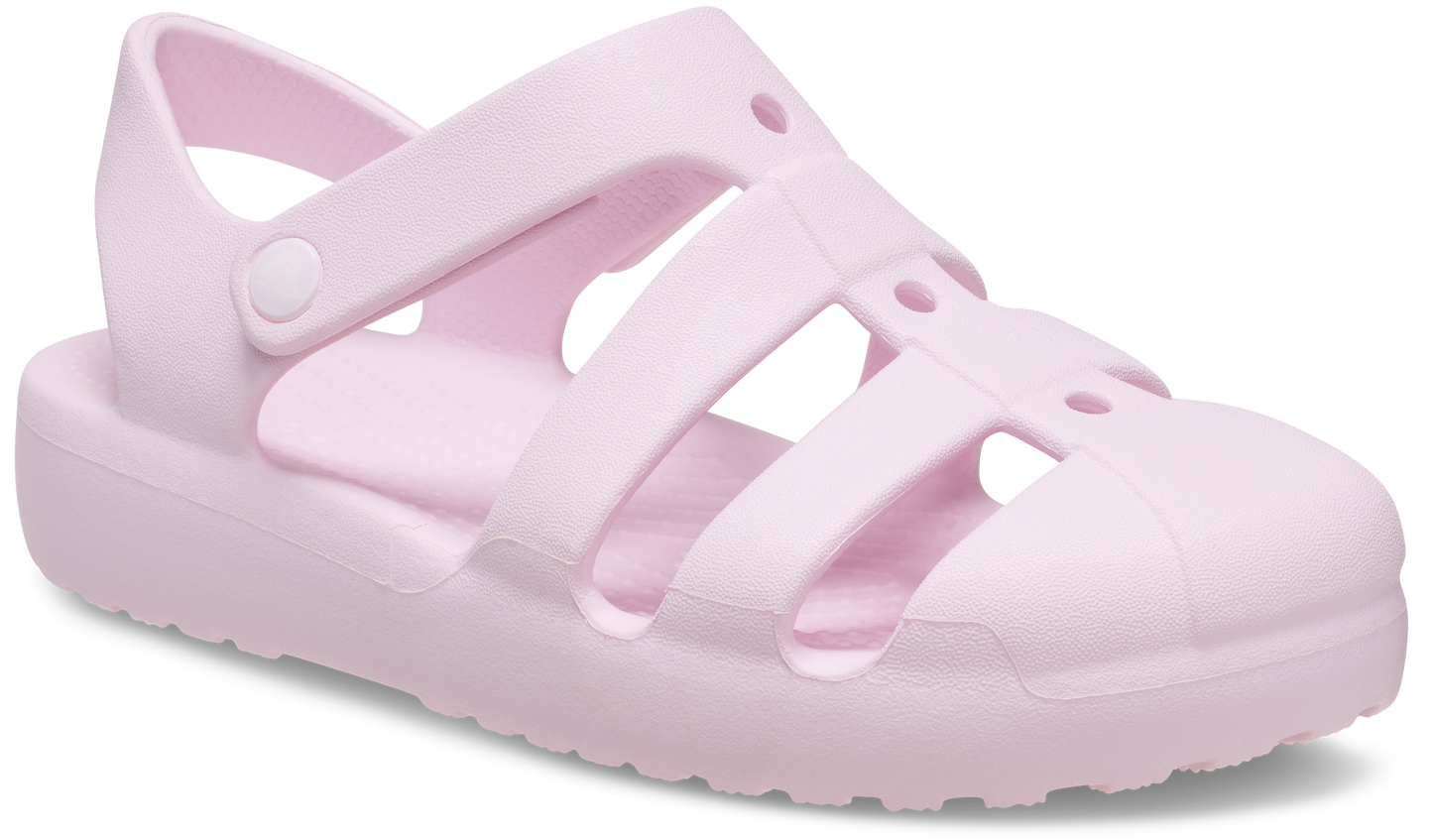 Crocs Classic Sandal Fisherman Toddler Pink Milk