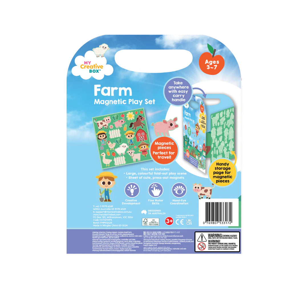 My Creative Box Farm Magnetic Play Set