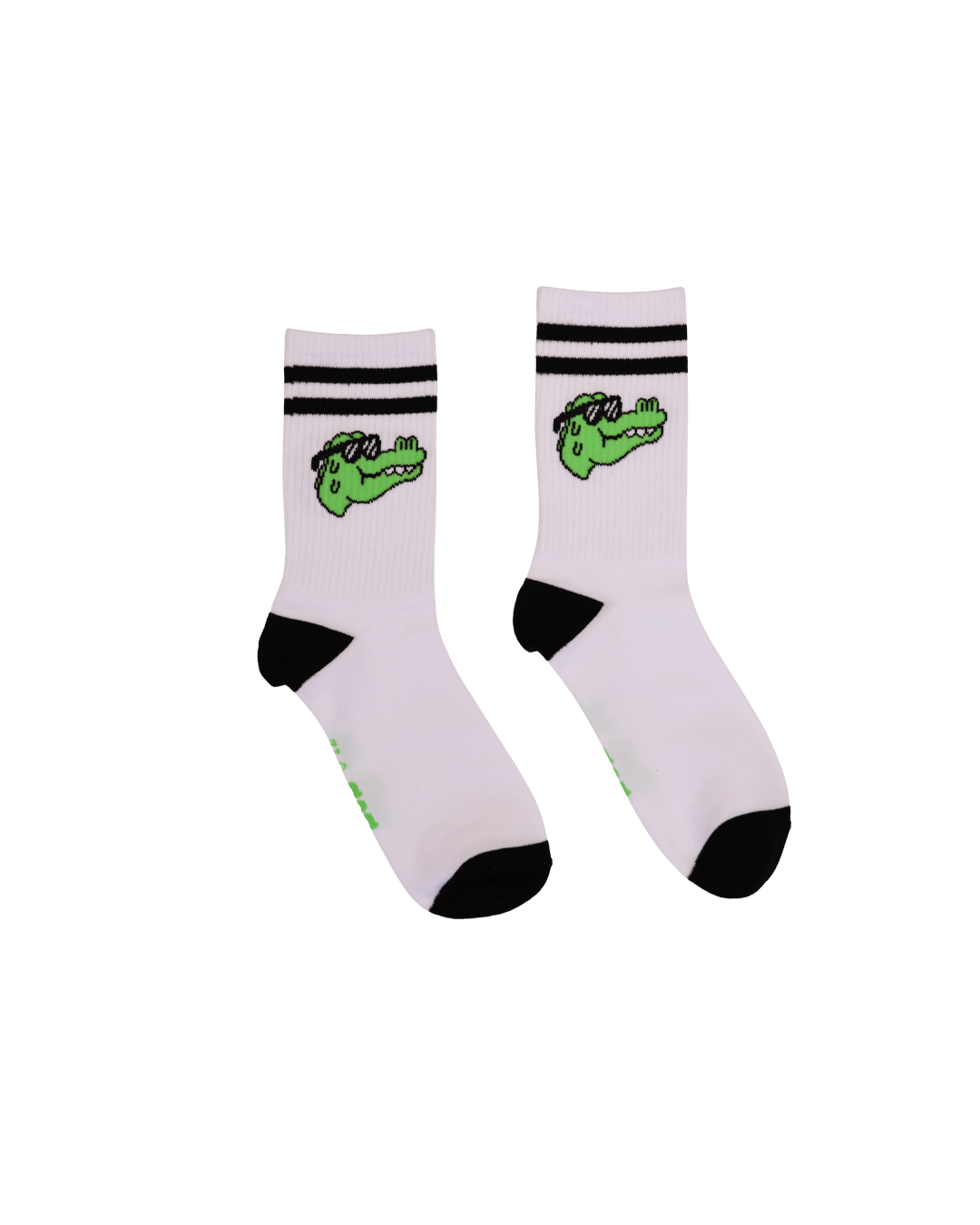 Band of Boys White Croc Socks