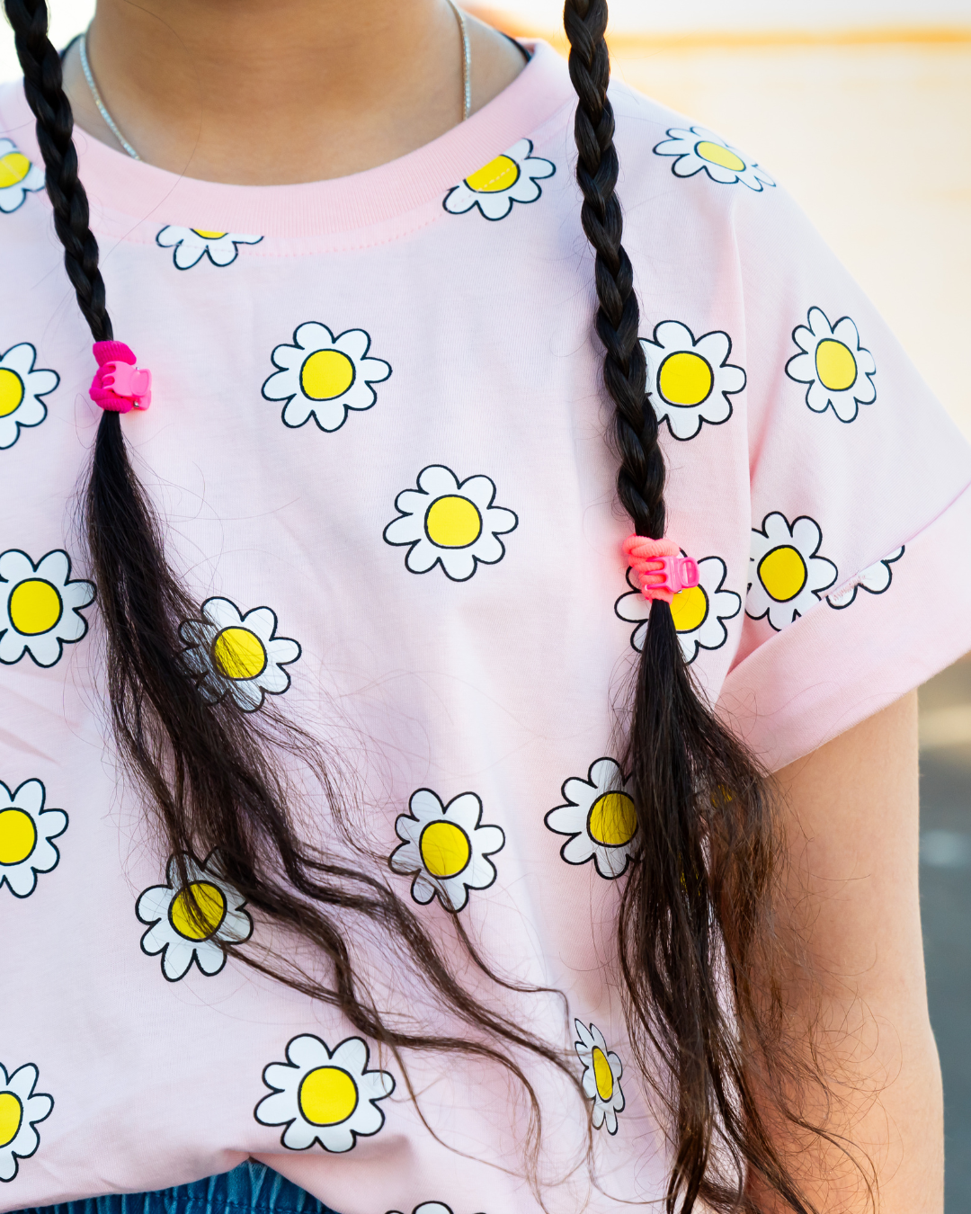 The Girl Club Pink Daisy Tee