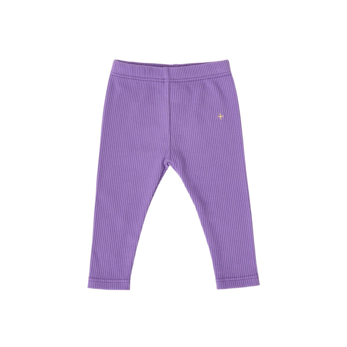 Goldie + Ace Bowie Rib Legging Grape