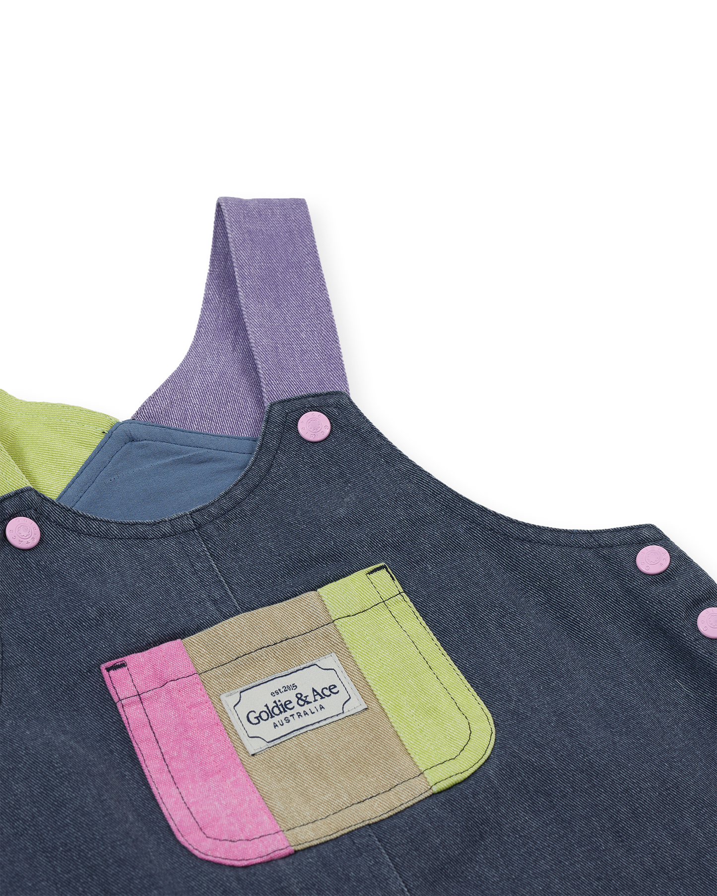 Goldie + Ace Colour Pop Pinafore Dress