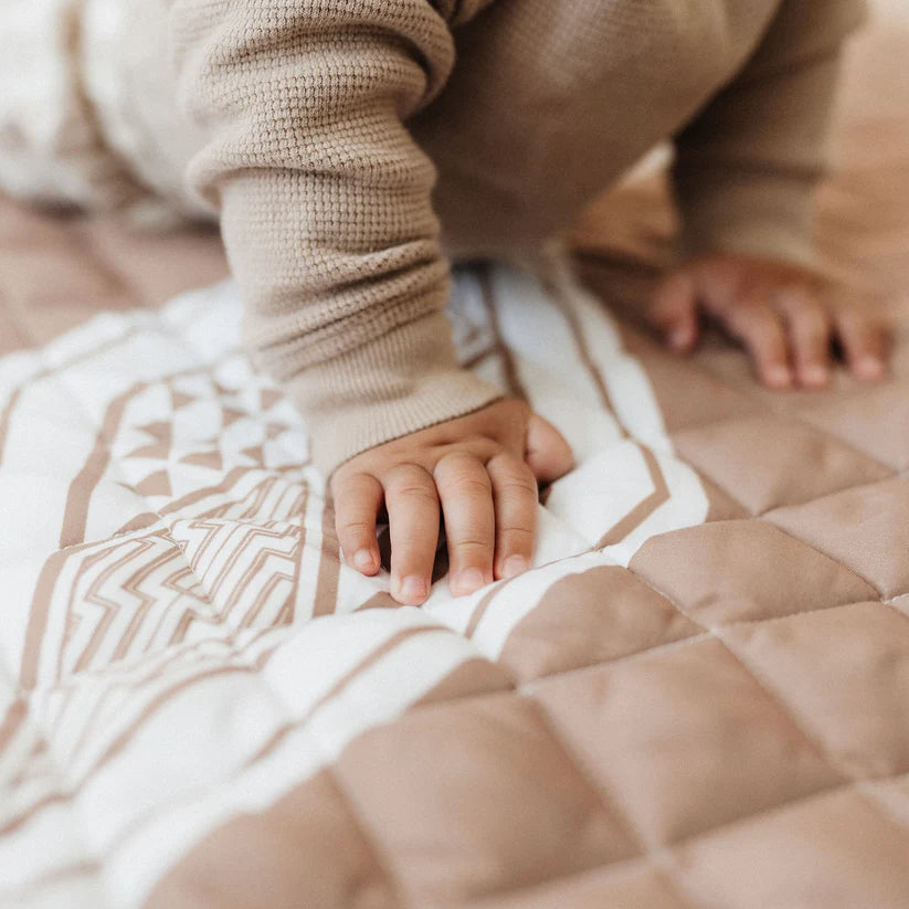 Bo & Ko Māori Playmat Ō Whakatō Cocoa