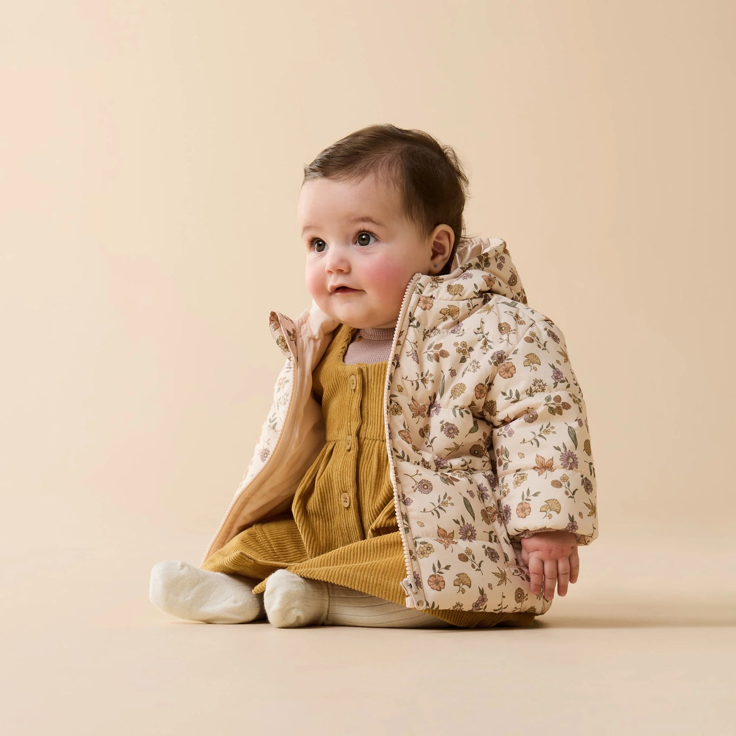 Wilson & Frenchy Puffer Jacket Maple Glow