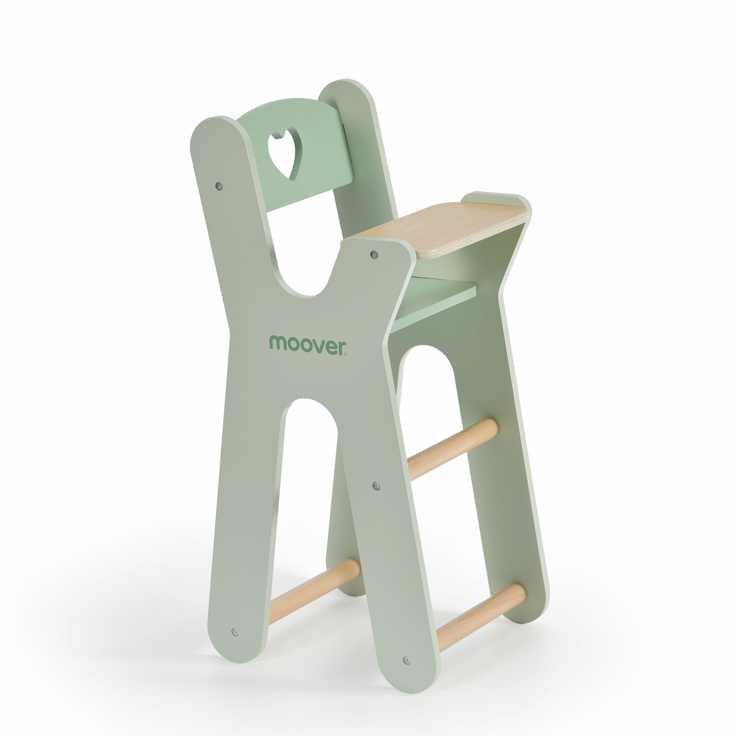 Moover Highchair Heart Green