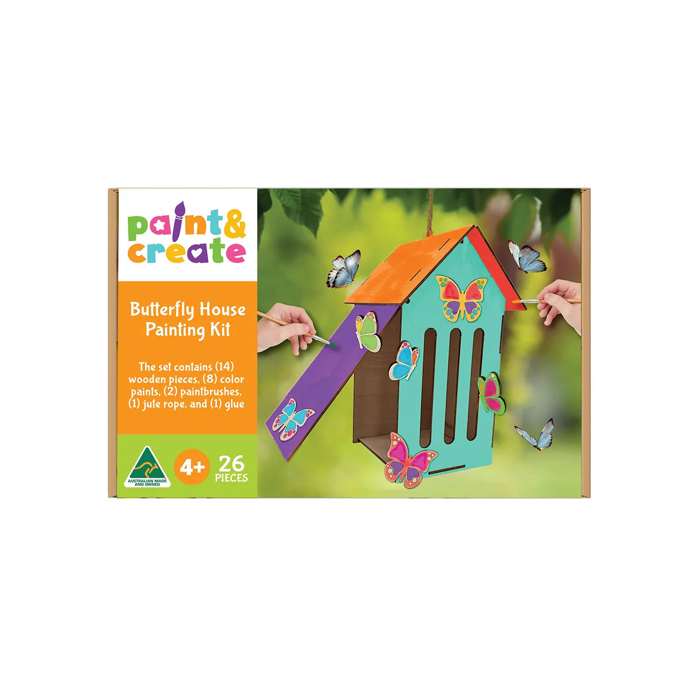 Paint & Create Butterfly House Painting Kit