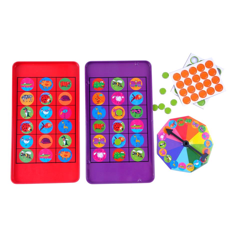 Travel Game Magnetic Tin Bingo