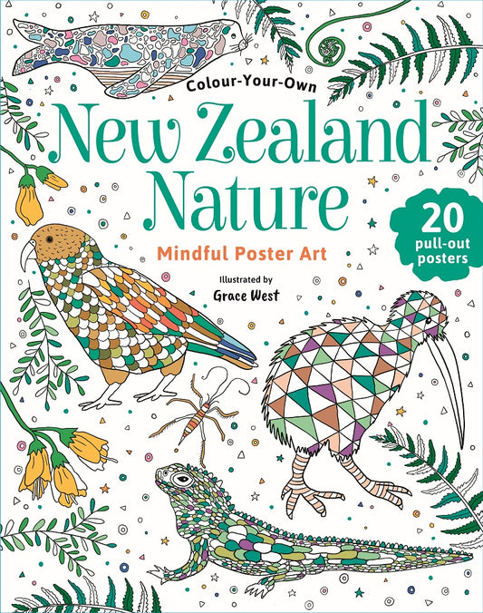 New Zealand Nature Poster Art