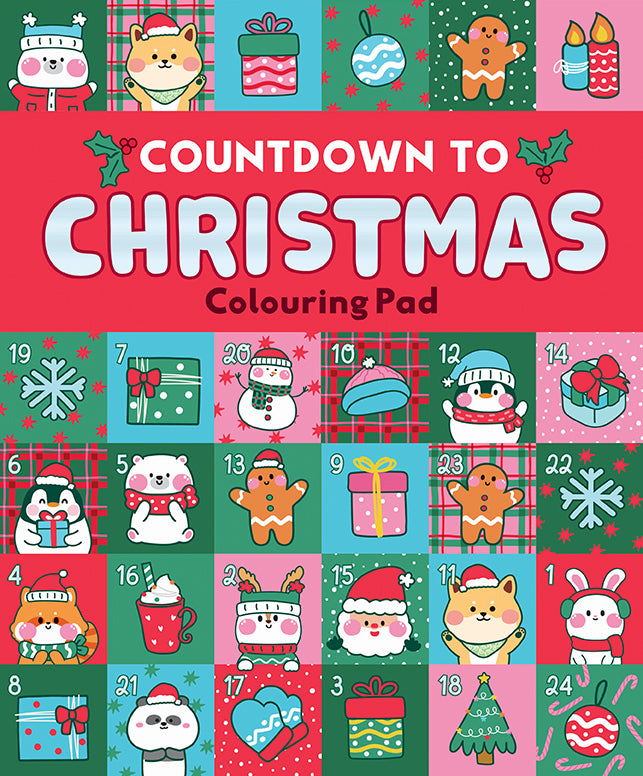 Countdown to Christmas Colouring Pad