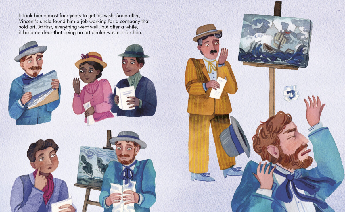 Little People Big Dreams Vincent Van Gogh