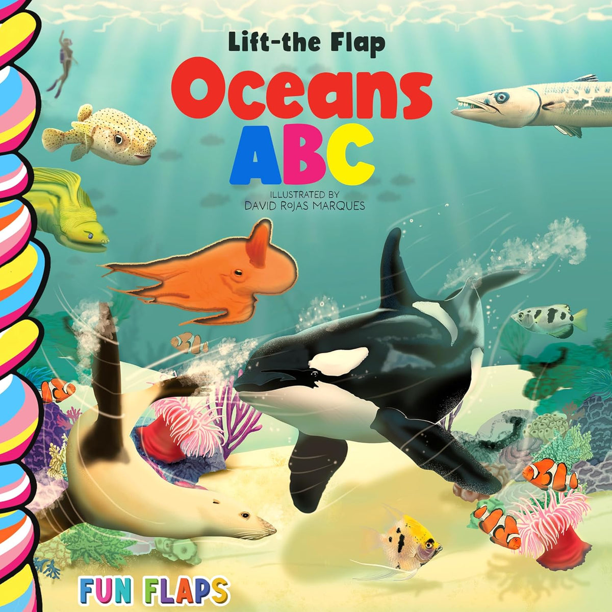 Oceans ABC Fun Flaps Board Book