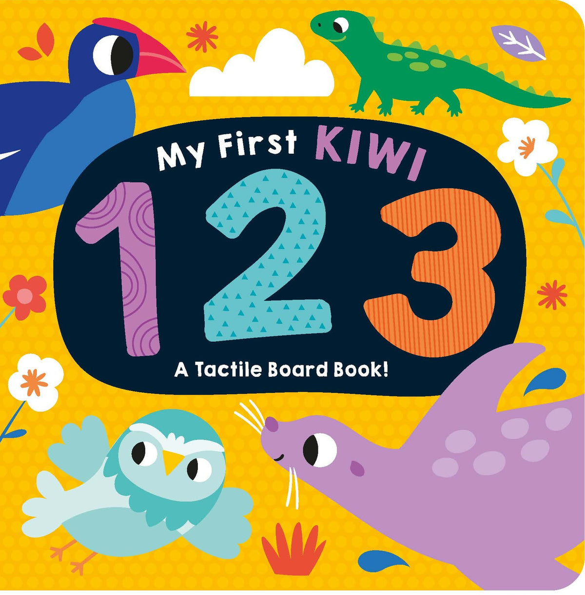 My First Kiwi 123 Tactile Board Book