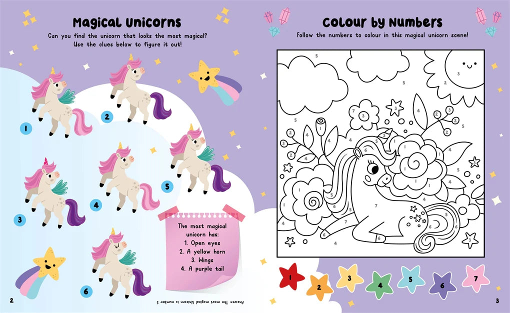 Magical Unicorns Amazing Sticker Activity