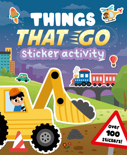 Things That Go Amazing Sticker Activity