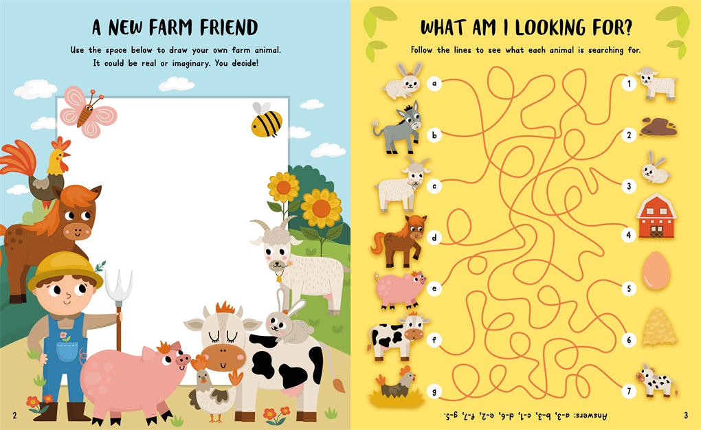Fantastic Farm Amazing Sticker Activity