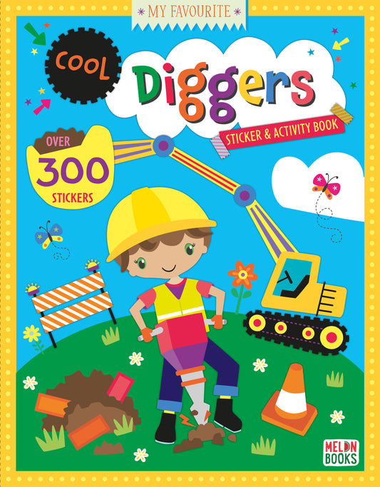 Cool Diggers Super Sticker Activity