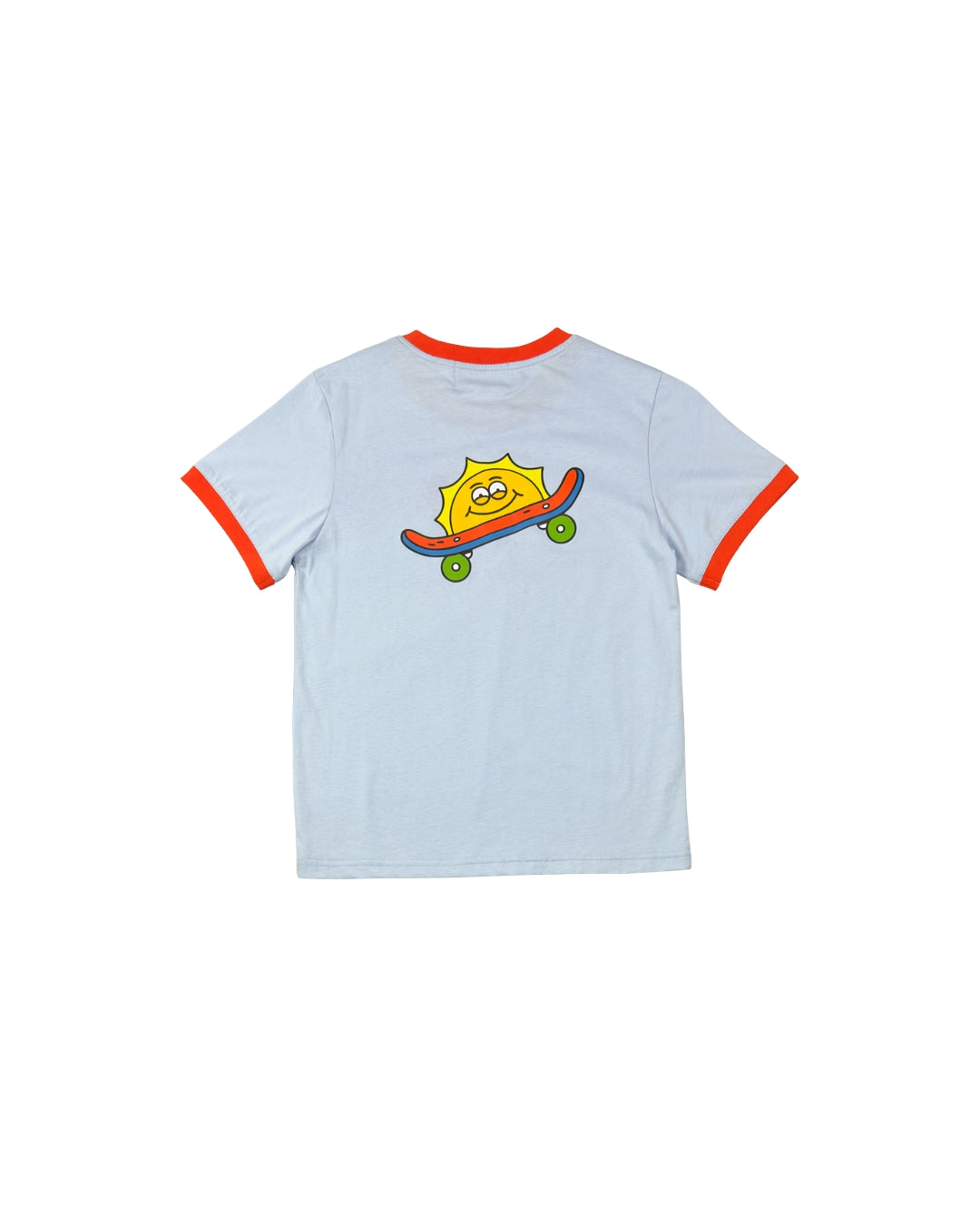 Band of Boys Blue Sun Skate Ringer Tee