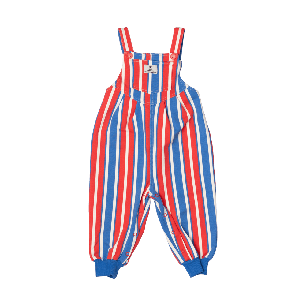 Rock Your Baby Nautical Stripe Overalls