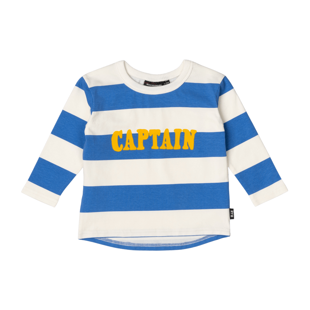 Rock Your Baby Captain Long Sleeve Tee