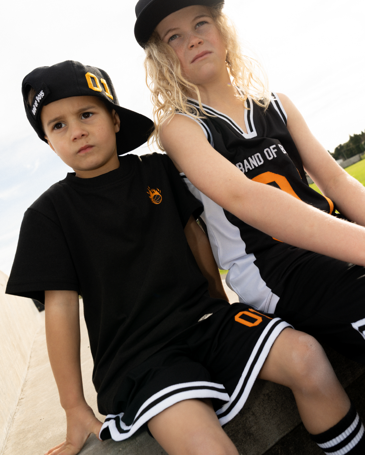 Band of Boys Black BB Sport Shorts