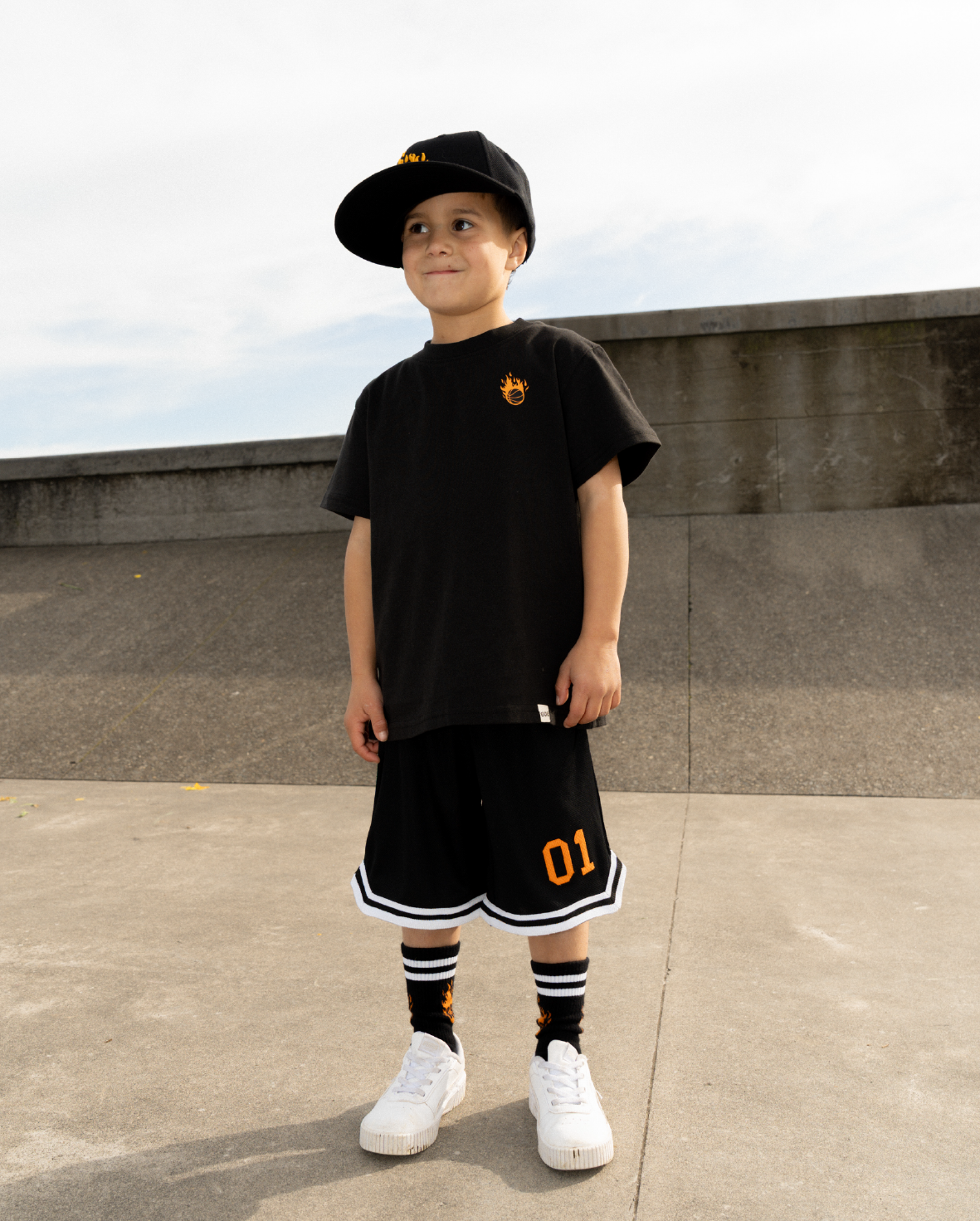 Band of Boys Black BB Sport Shorts