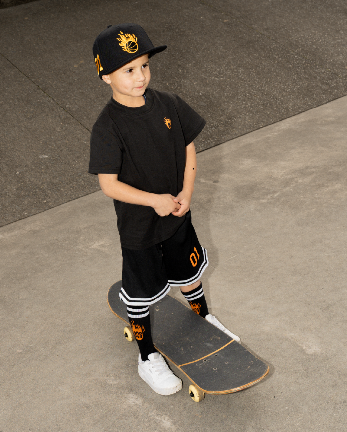 Band of Boys Black Flamin Socks