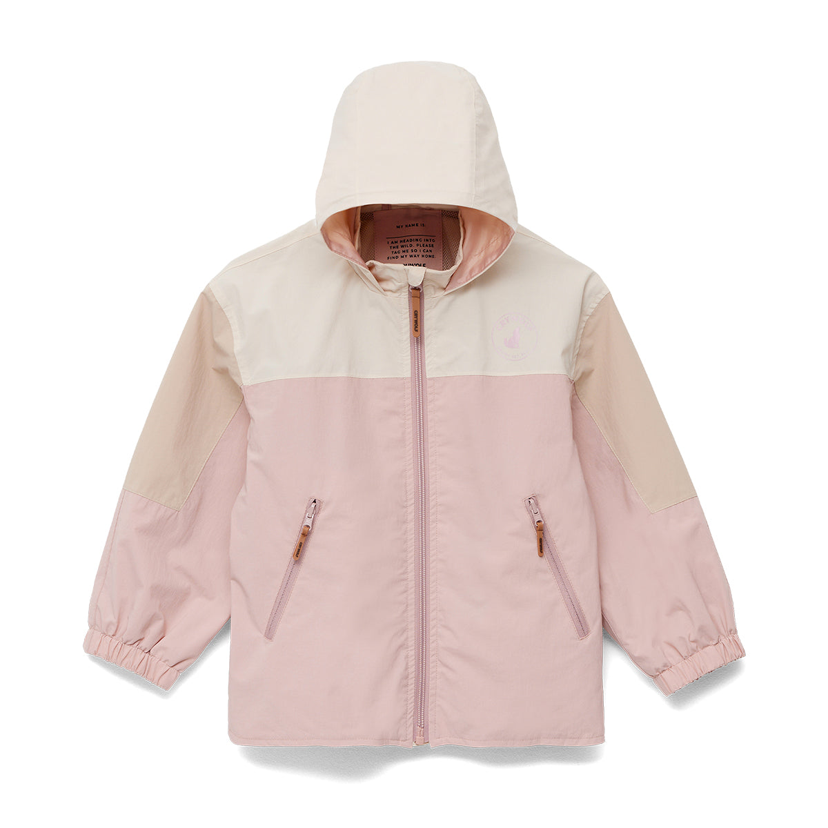 Crywolf Packable Jacket Blush