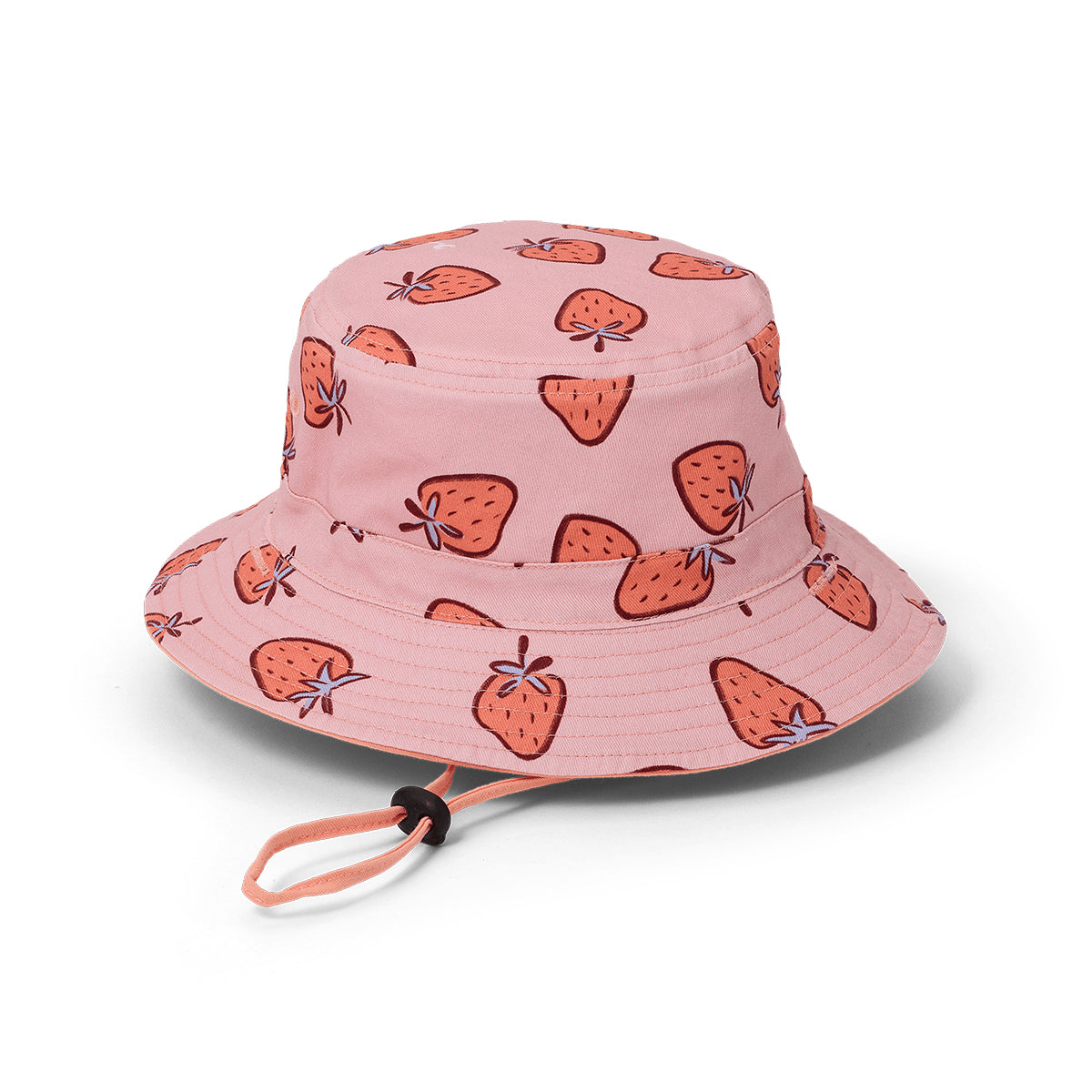 Crywolf Reversible Bucket Hat Strawberry Splash