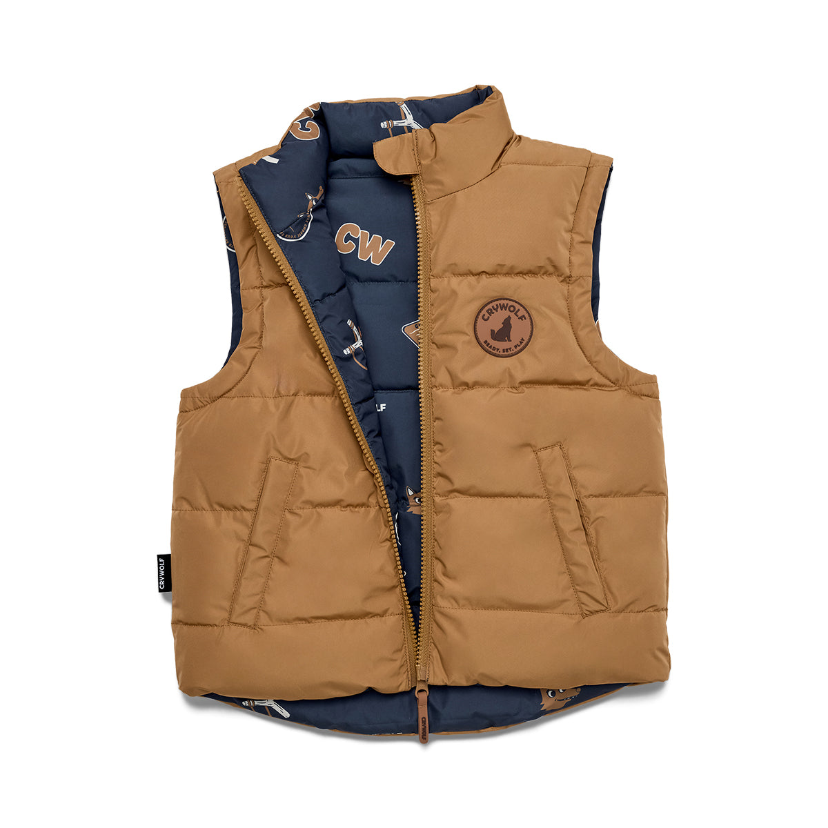 Crywolf Reversible Vest Choose Your Adventure