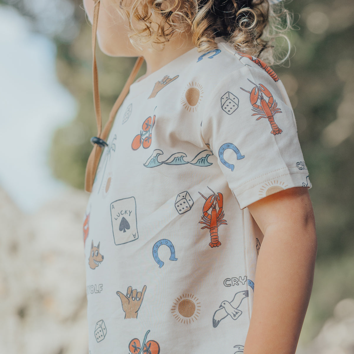 Crywolf Sun Smart T-Shirt Lucky Tee