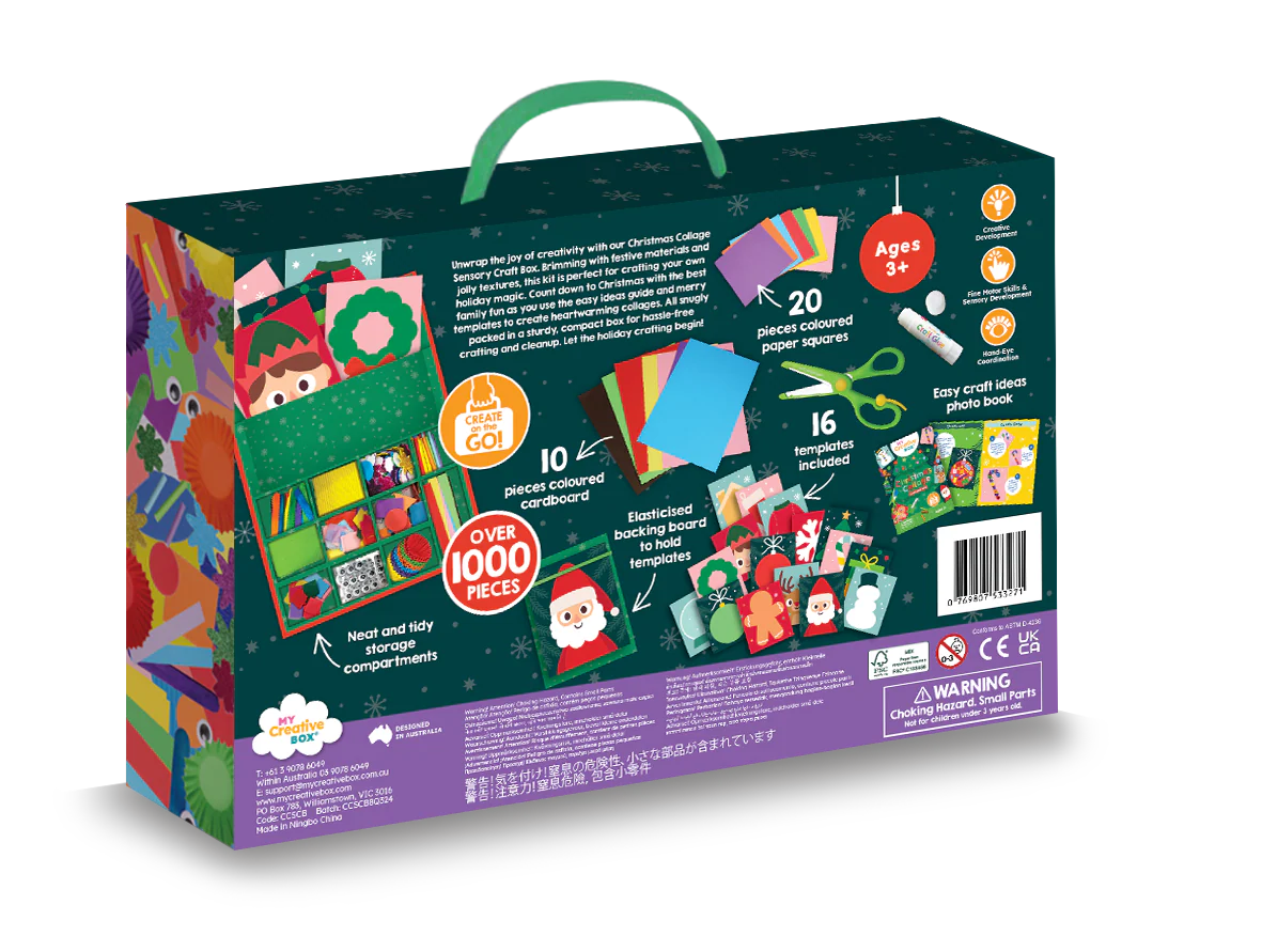 My Creative Box Christmas Collage Sensory Craft Box