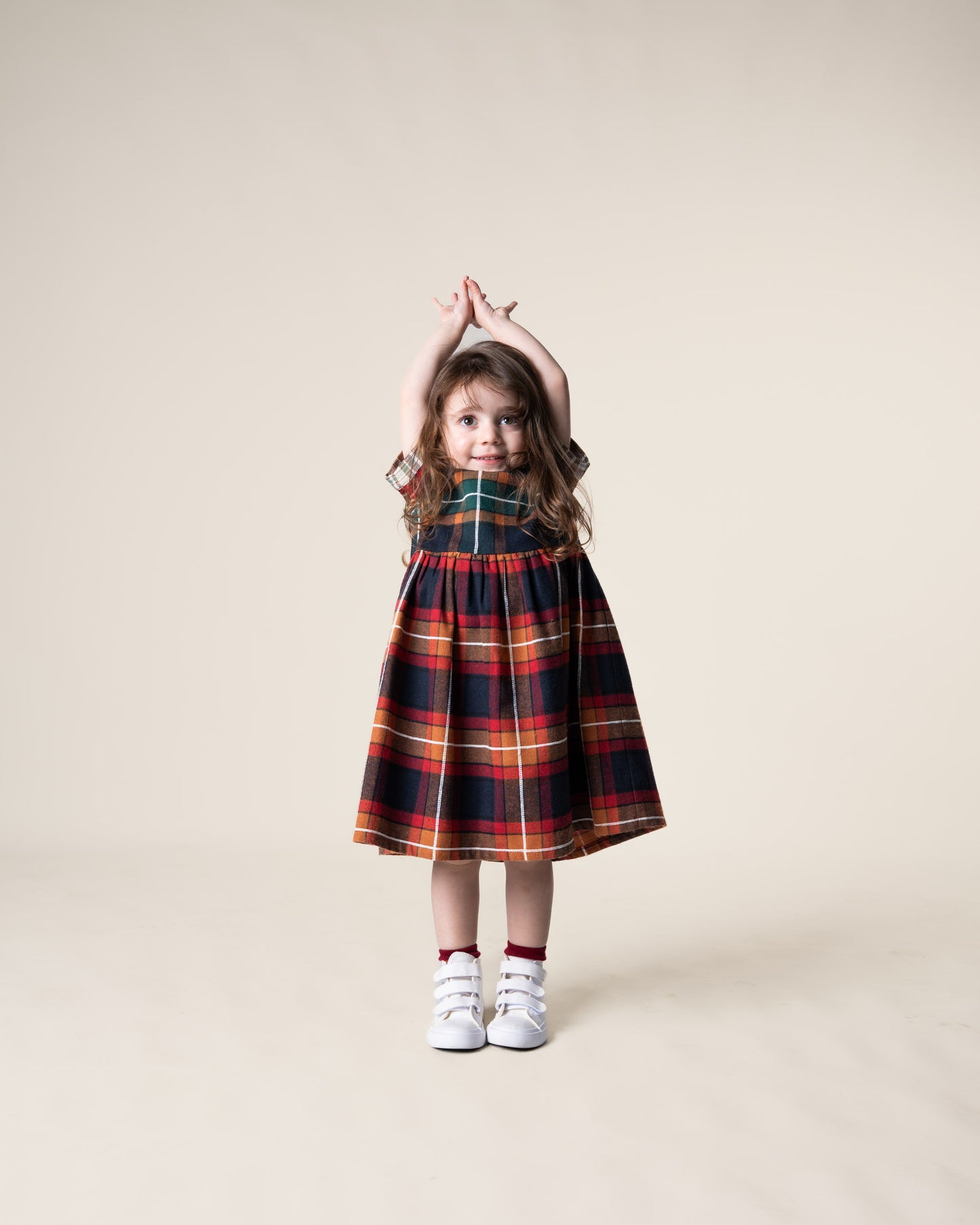 Das Ist Maurice Empire Dress | Tartan