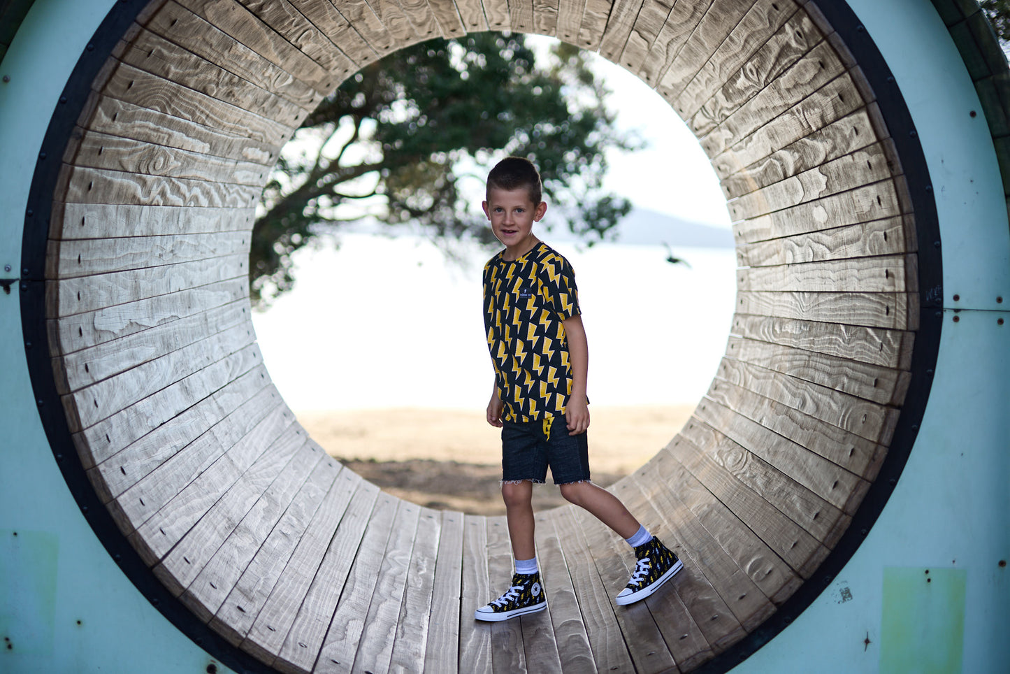 Radicool Thunderbolt Denim Short