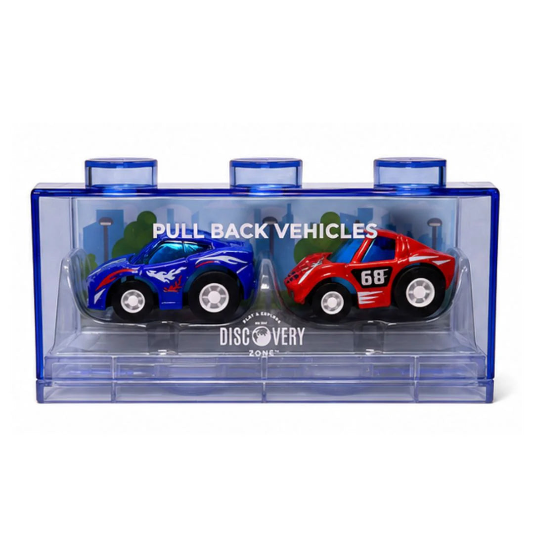 Discovery Zone Pull Back Vehicles Mini Set of 2