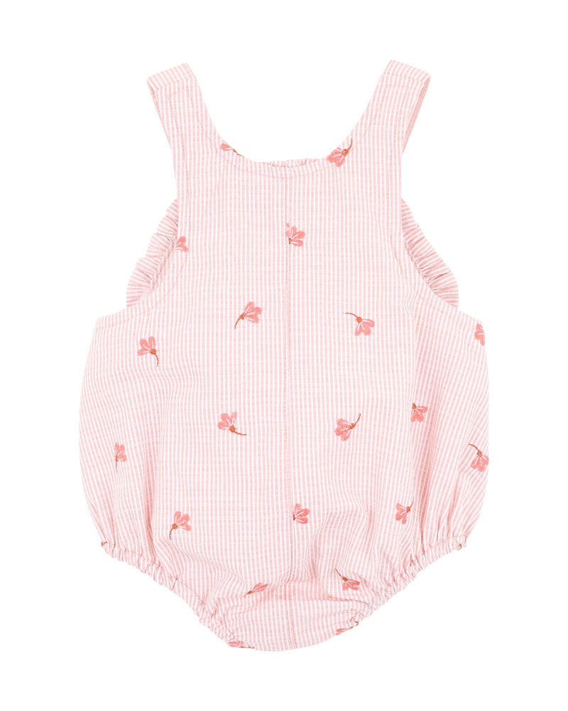 Minihaha Songbird Embroidered Overall